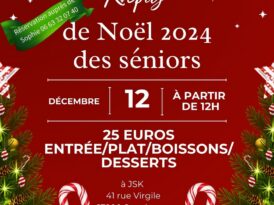 Repas de Noël des séniors 2024 !